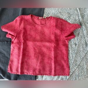 LL Bean 100% linen shirt